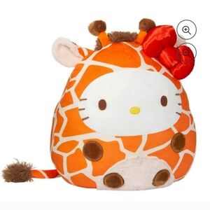 Squishmallows 20" inch Hello Kitty Original Sanrio Plush Giraffe Huge Large Soft